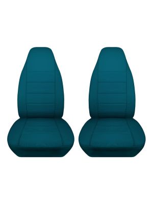 Solid Car Seat Covers - Front