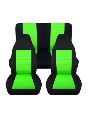 2-Tone Car Seat Covers - Full Set