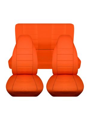 Solid Car Seat Covers - Full Set
