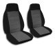 Two-Tone Car Seat Covers - Front