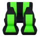 2-Tone Car Seat Covers - Full Set