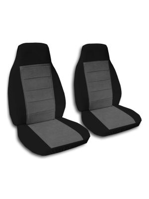 Two-Tone Car Seat Covers - Front