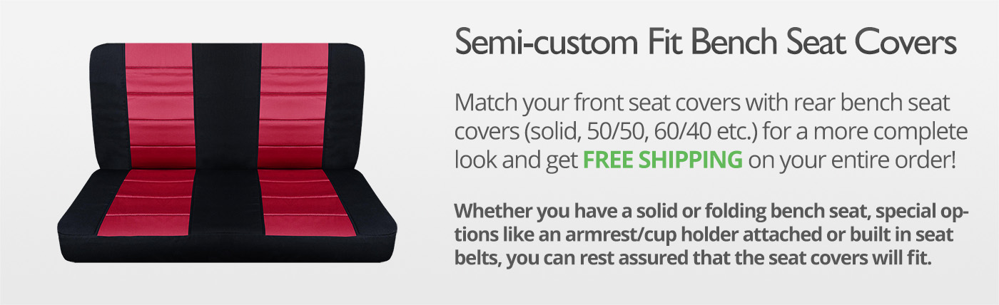 2-Tone Truck Seat Covers
