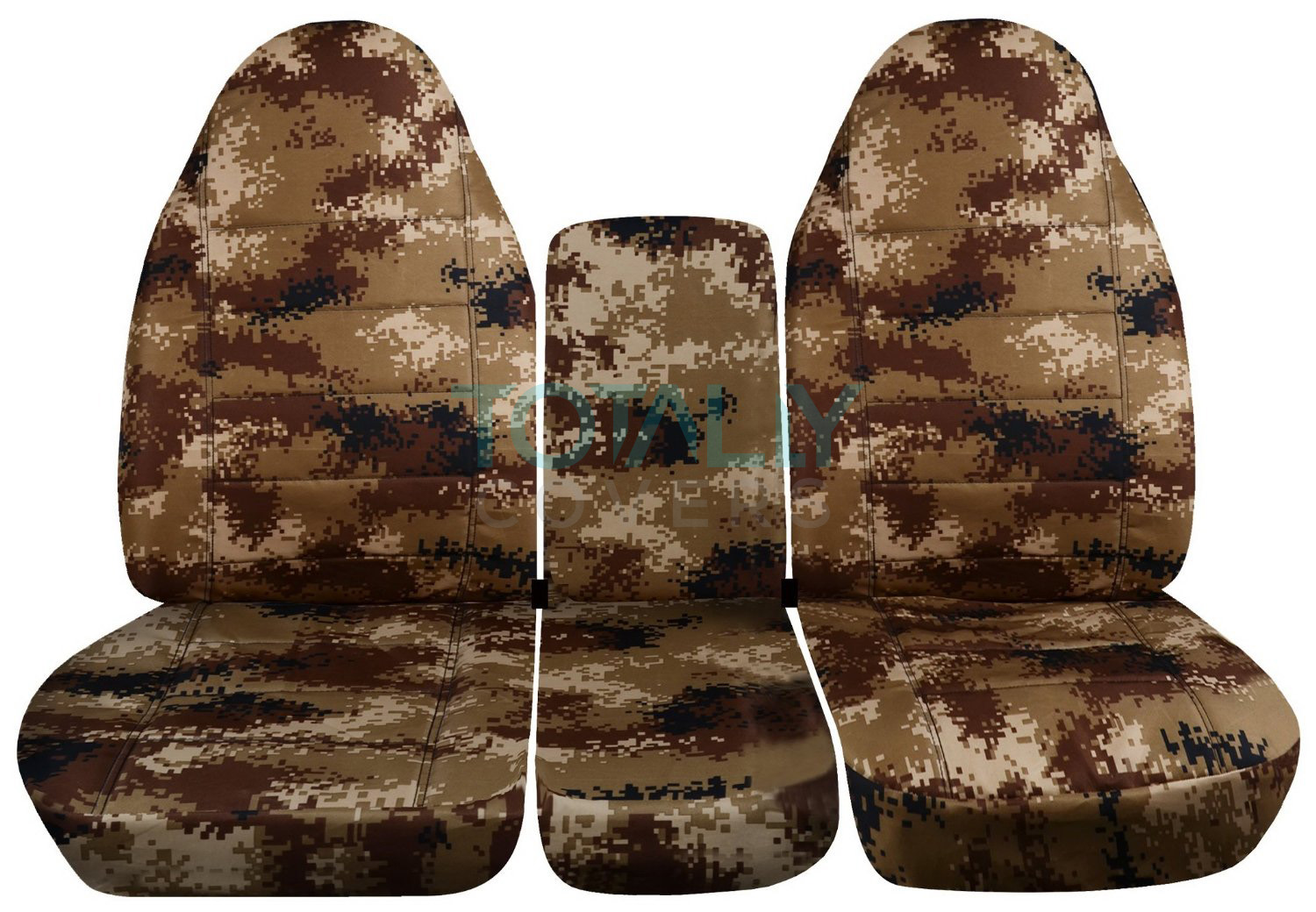 1993-1998 Ford F-Series F-150/250/350 40/20/40 Camo Truck Seat Covers w Console