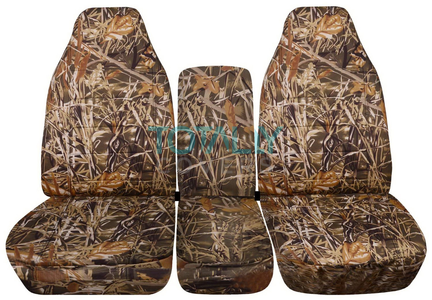 1993-1998 Ford F-Series F-150/250/350 40/20/40 Camo Truck Seat Covers w Console