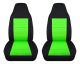 2-Tone Car Seat Covers - Front