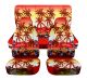 Hawaiian Print Car Seat Covers with 2 Front Headrest Covers - Full Set
