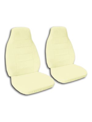Solid Colour Car Seat Covers - Front