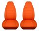 Solid Car Seat Covers - Front