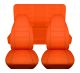 Solid Car Seat Covers - Full Set