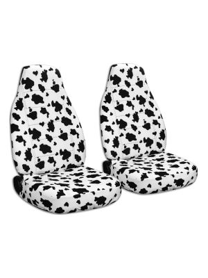 Animal Print Car Seat Covers - Front