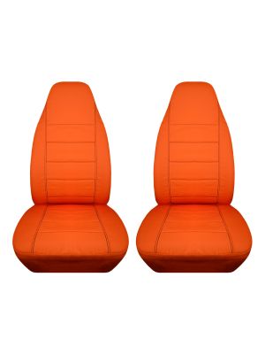 Solid Car Seat Covers - Front