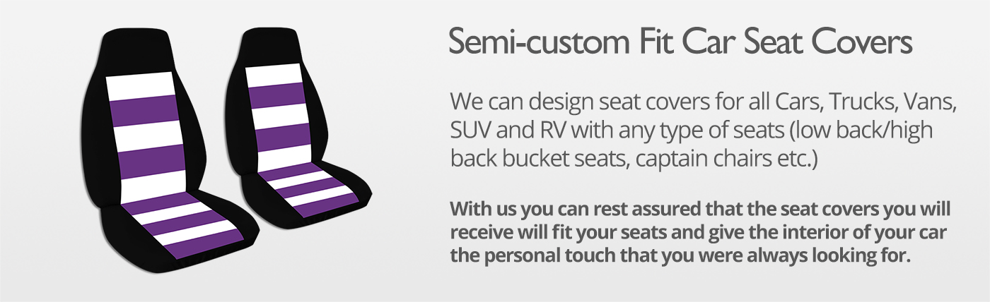 Striped Car Seat Covers