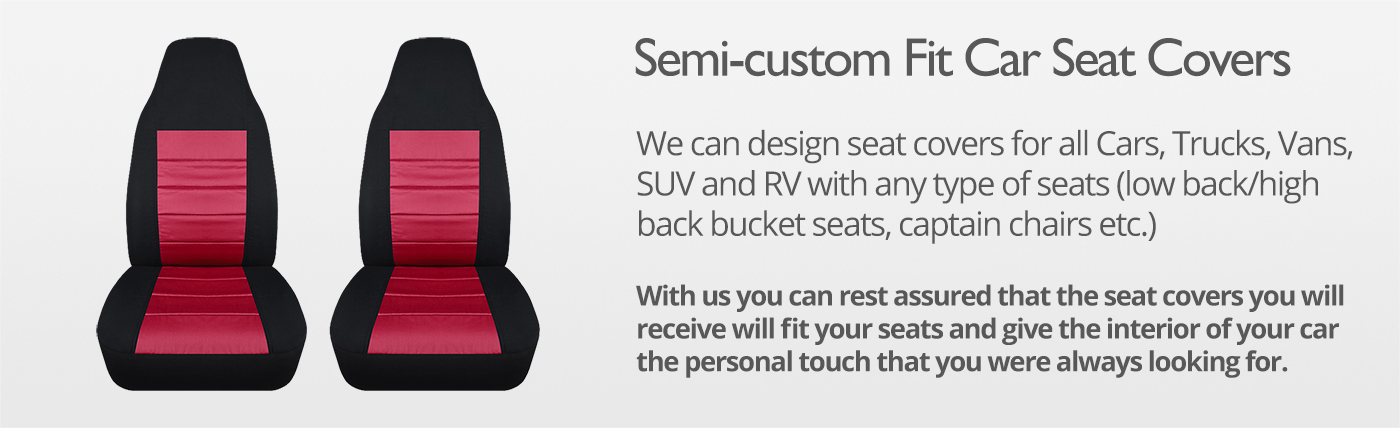 2-Tone Car Seat Covers